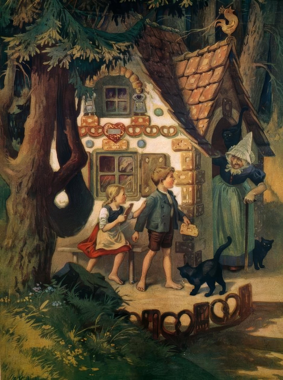 Hans en Grietje door Otto Kubel