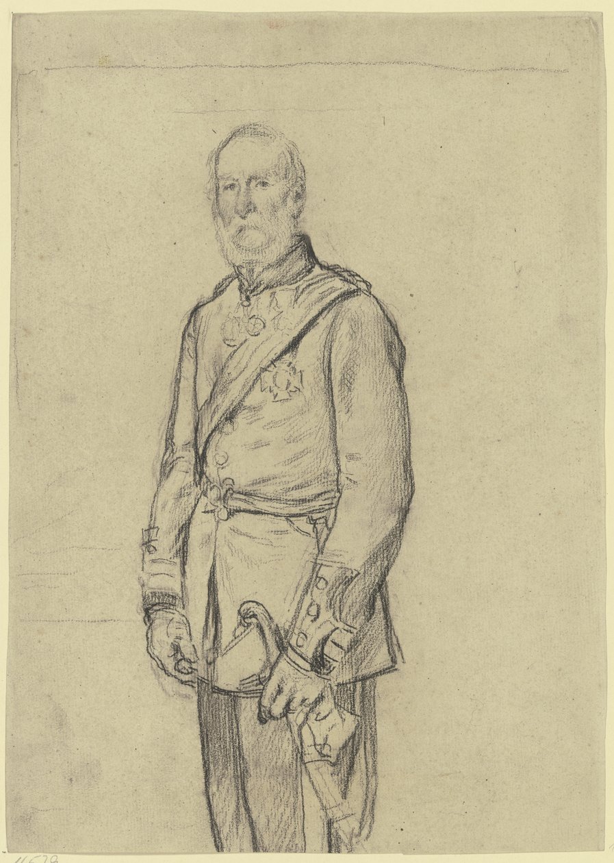 Portret van generaal Viscount Templetown door Otto Scholderer