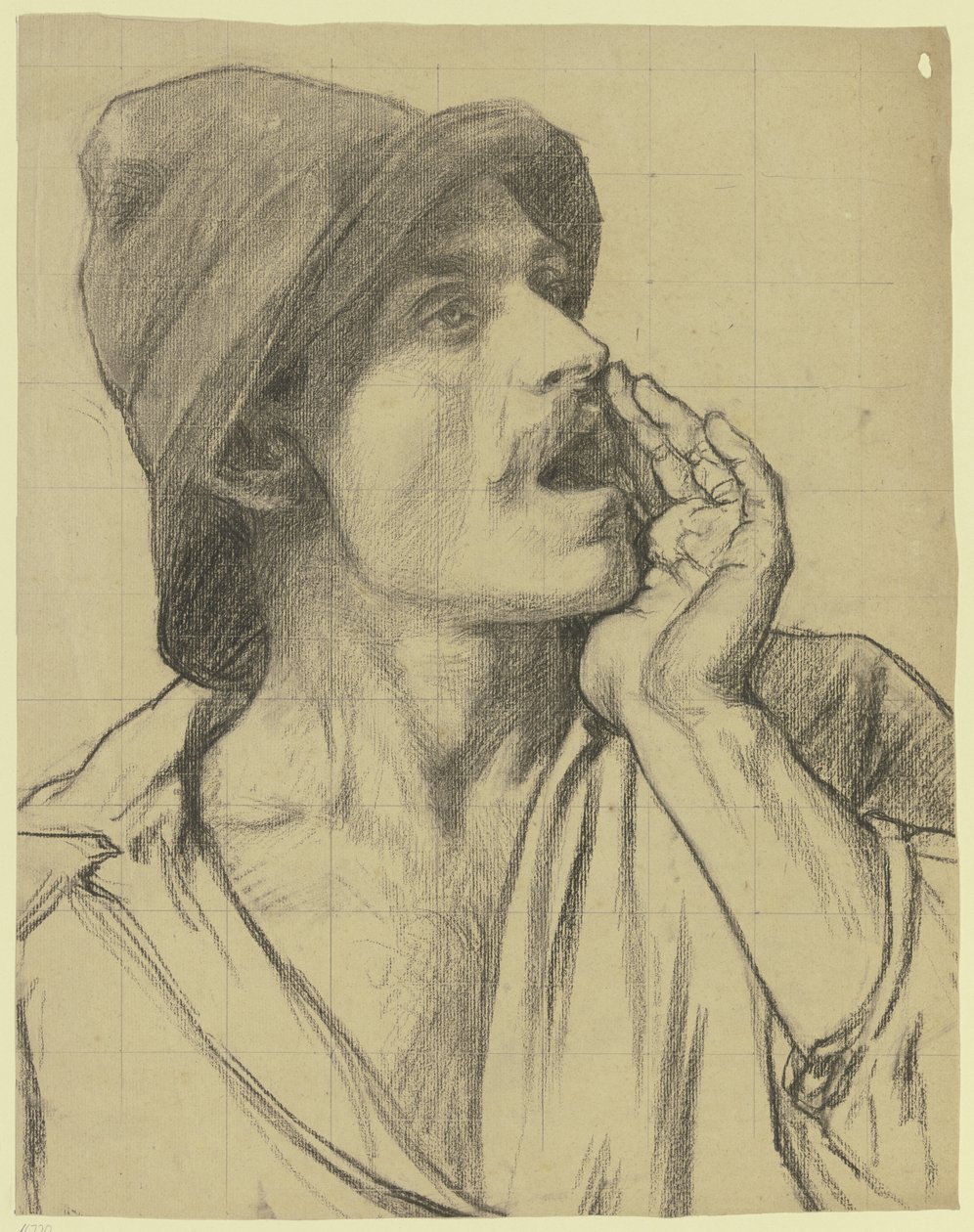 Vishandelaar door Otto Scholderer
