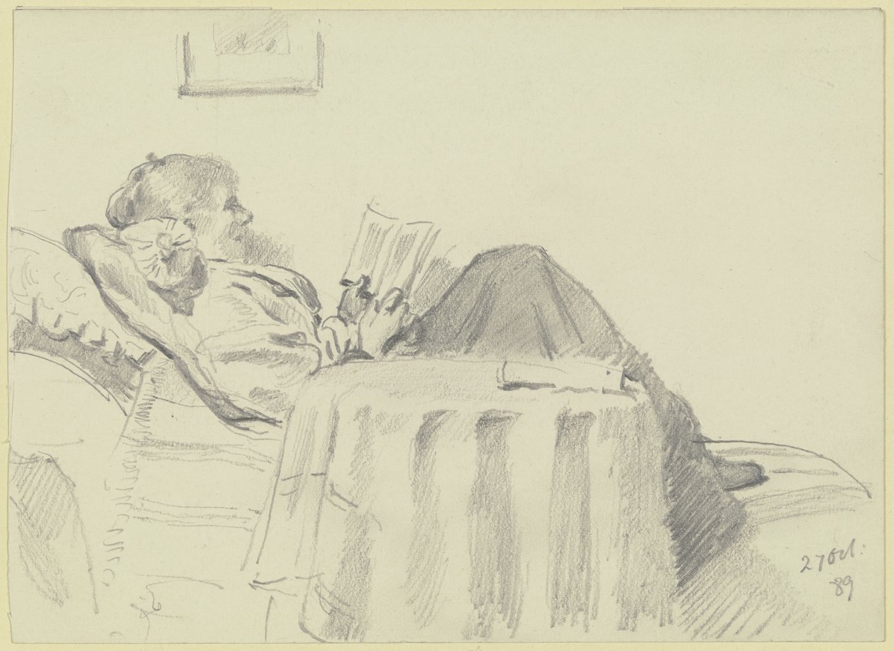 Luise Scholderer leest voor door Otto Scholderer