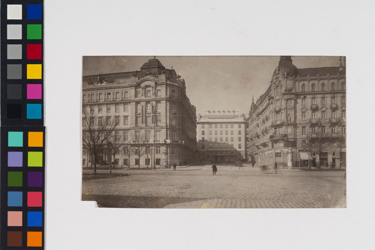 1e district, Georg-Coch-Platz 2 - Postspaarbankkantoor - Gezien vanaf de Stubenring door Otto Wagner