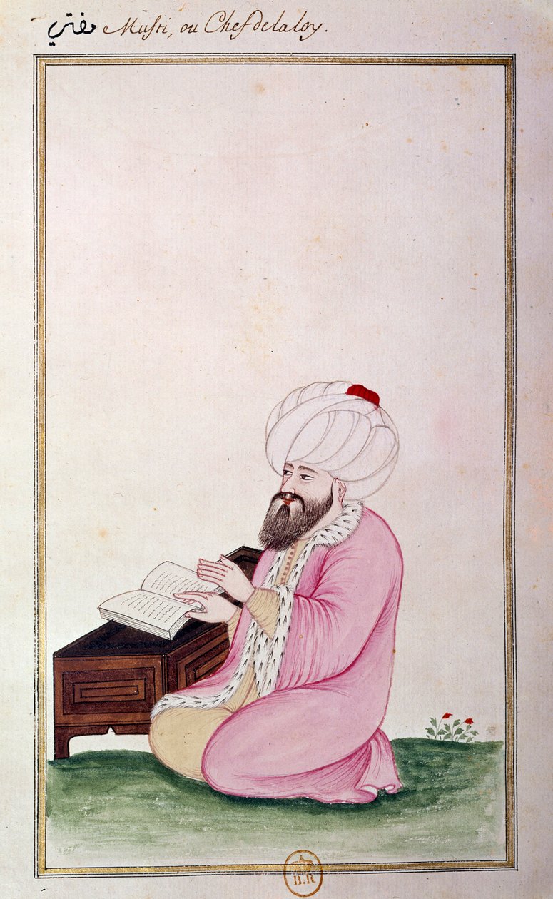 Ottomaanse kunst: Hoofd van de Wet door Ottoman School