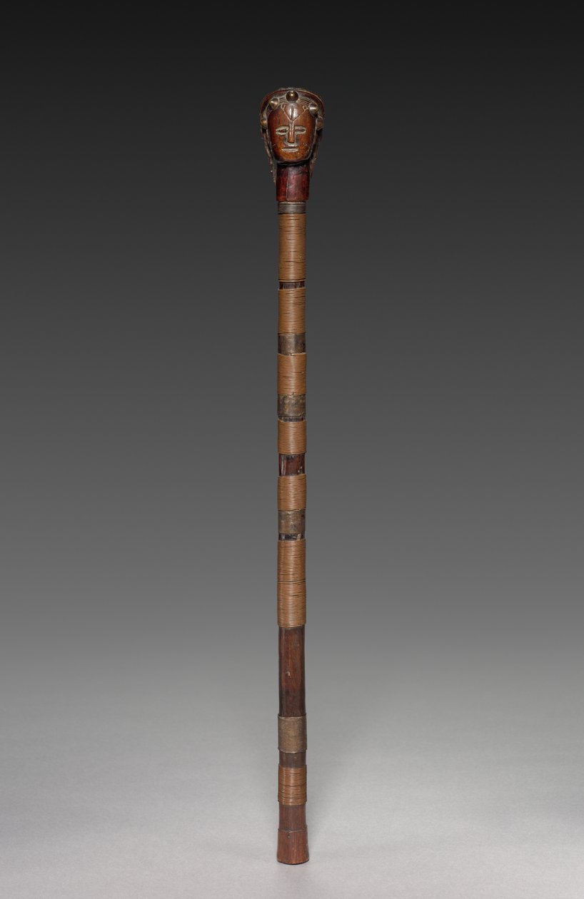 Scepter door Ovimbundu people, Angola, Central Africa, Africa, late 19th or early 20th century