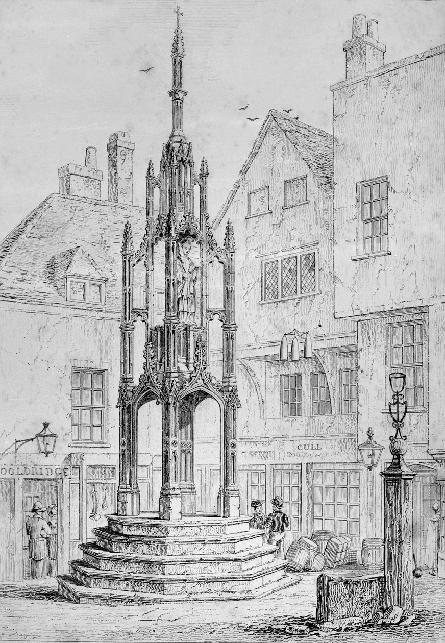 City Cross Winchester, ca. 1830 door Owen Brown Carter