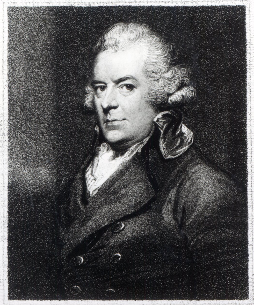 James Wyatt Esq. RA, gegraveerd door Joseph Singleton, c.1795 door Ozias Humphry