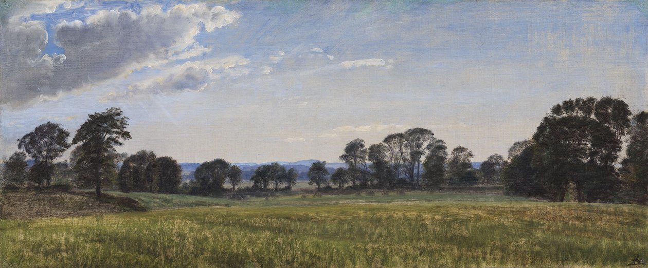Engene bij Dortheaslyst door P.C. Skovgaard