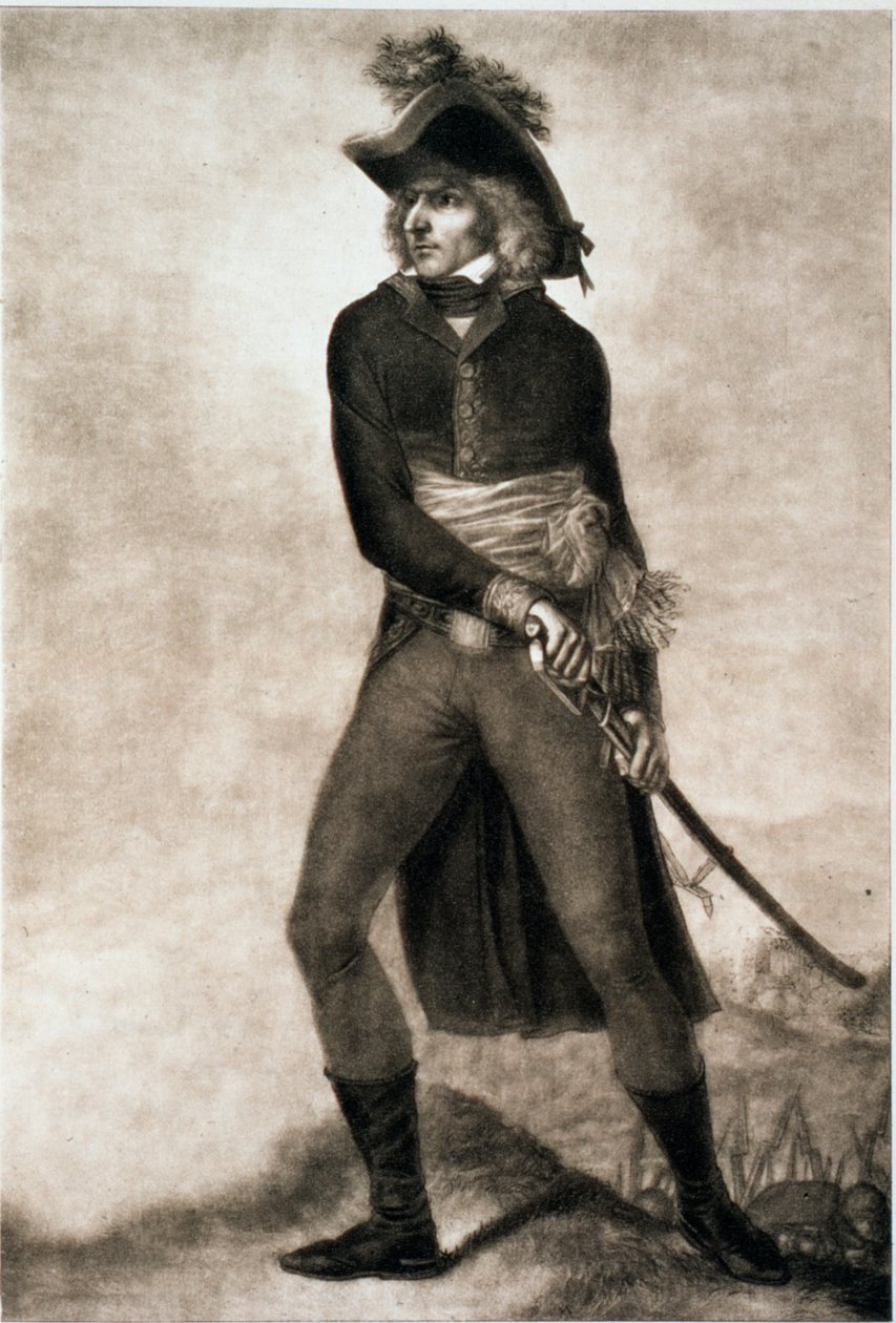 Carl XIV Johan van Zweden, toen hij veldmaarschalk van Frankrijk was, ca. 1804-1810 door PM Mix