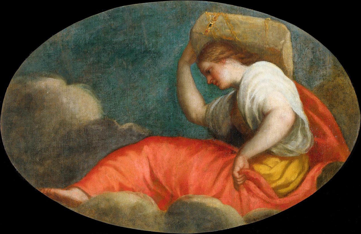 Allegorie van Dienstbaarheid door Padovanino