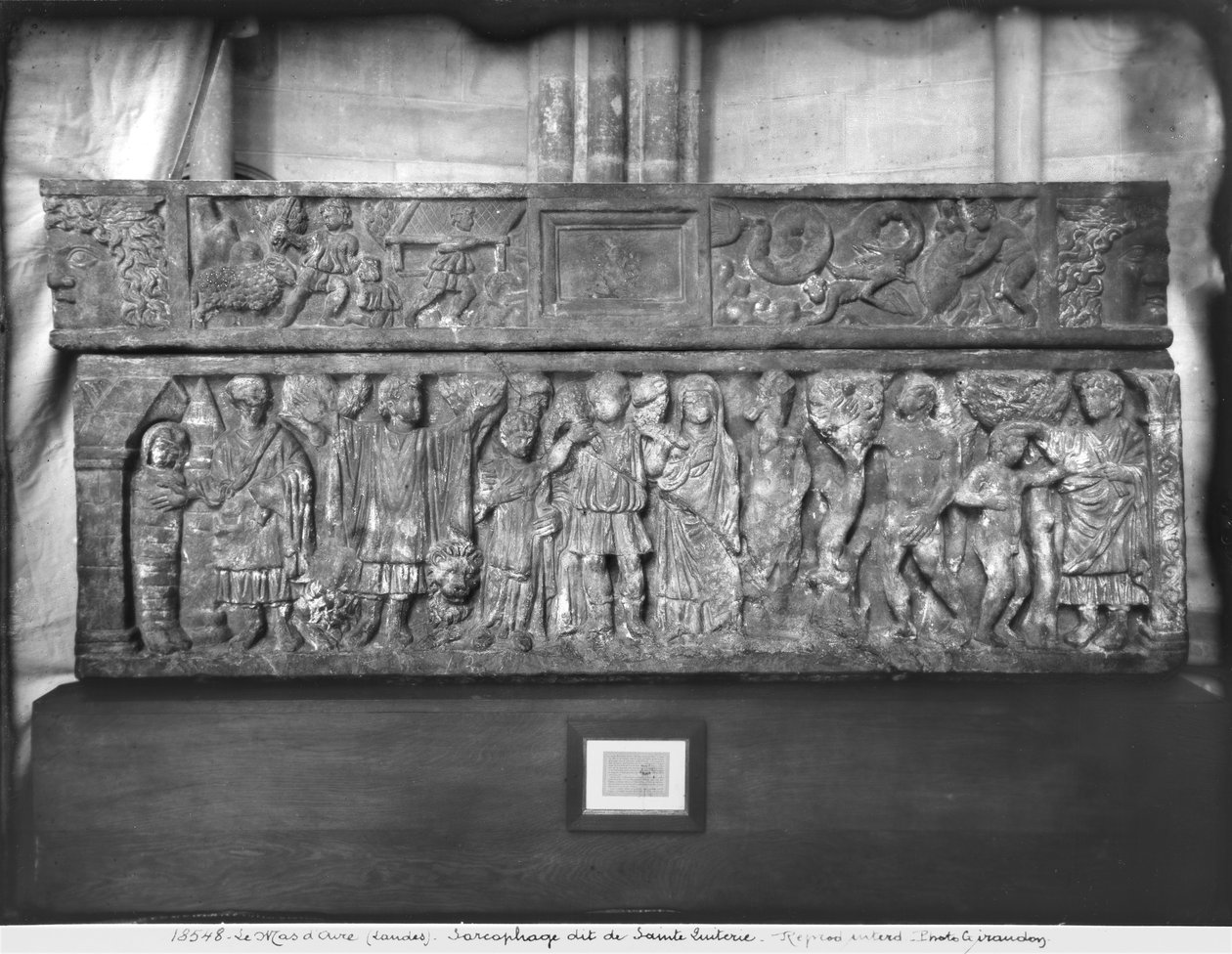 Sarcophagus van St. Quitterie door Paleo Christian