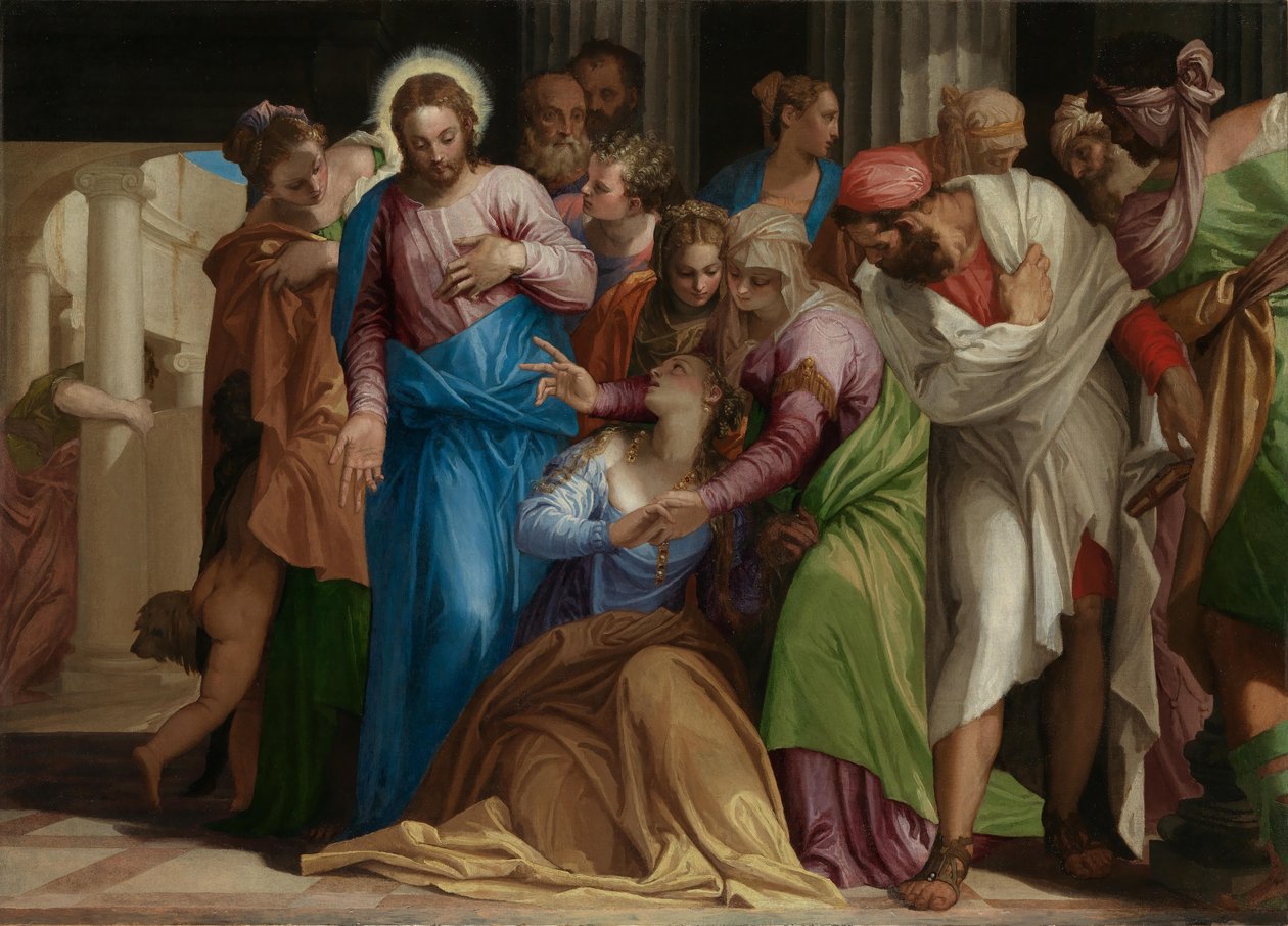 De bekering van Maria Magdalena door Paolo Veronese