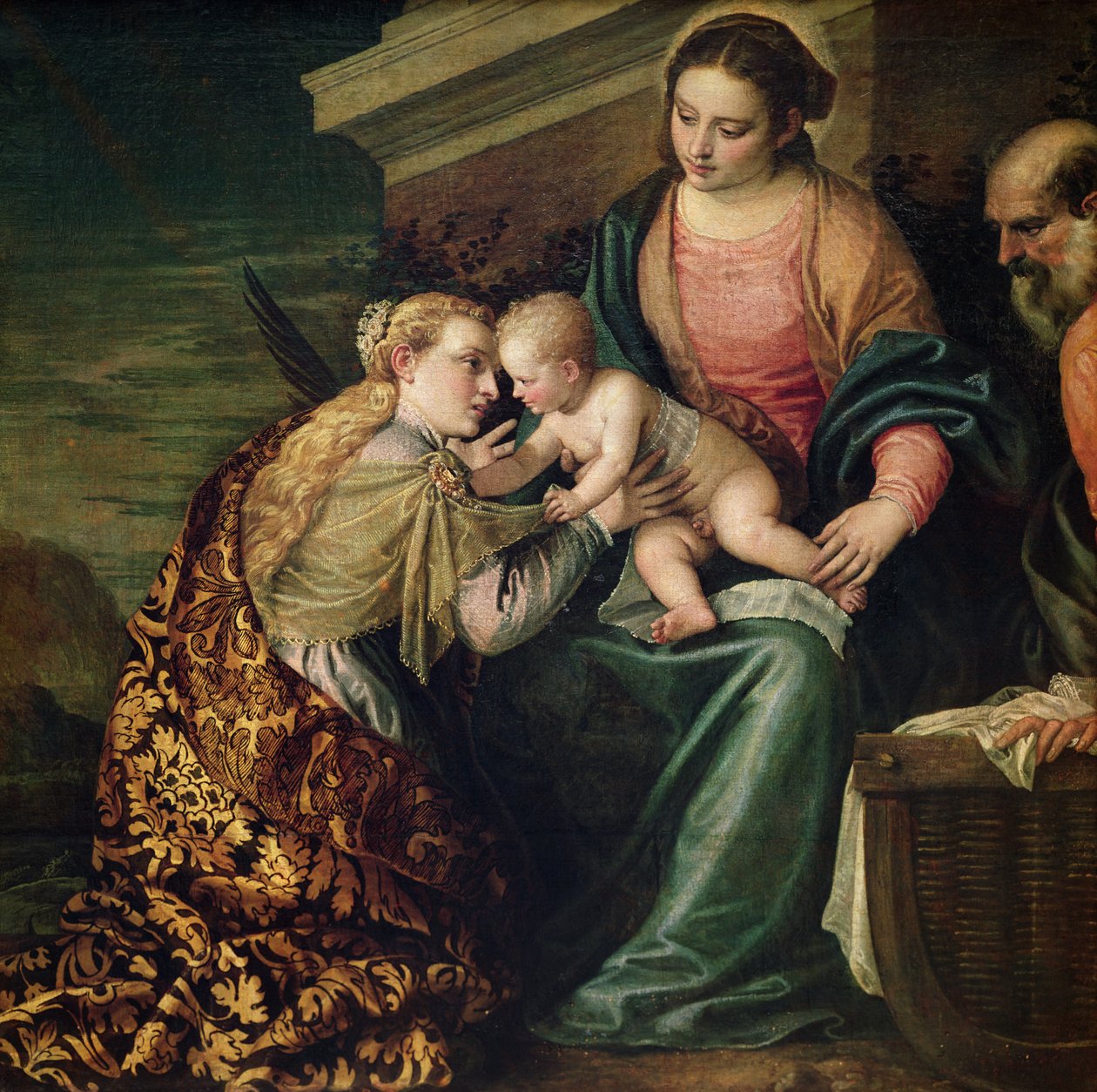 Het Mystieke Huwelijk van St. Catharina van Alexandrië door Paolo Veronese