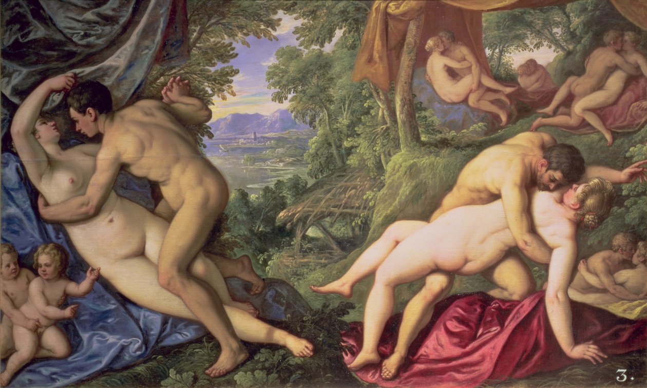 Geliefden door Paolo (1540 96) Fiammingo