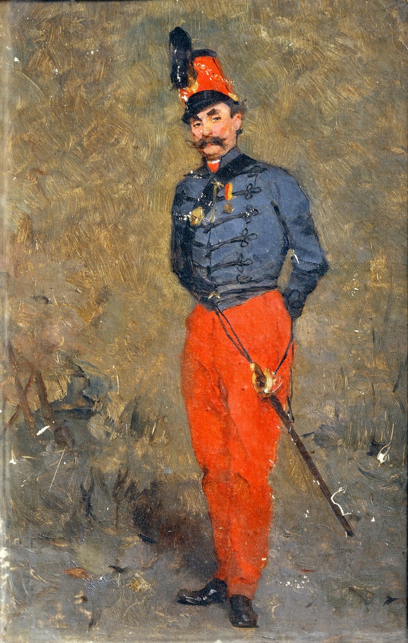 Portret van Luigi Comastri door Paolo Bedini
