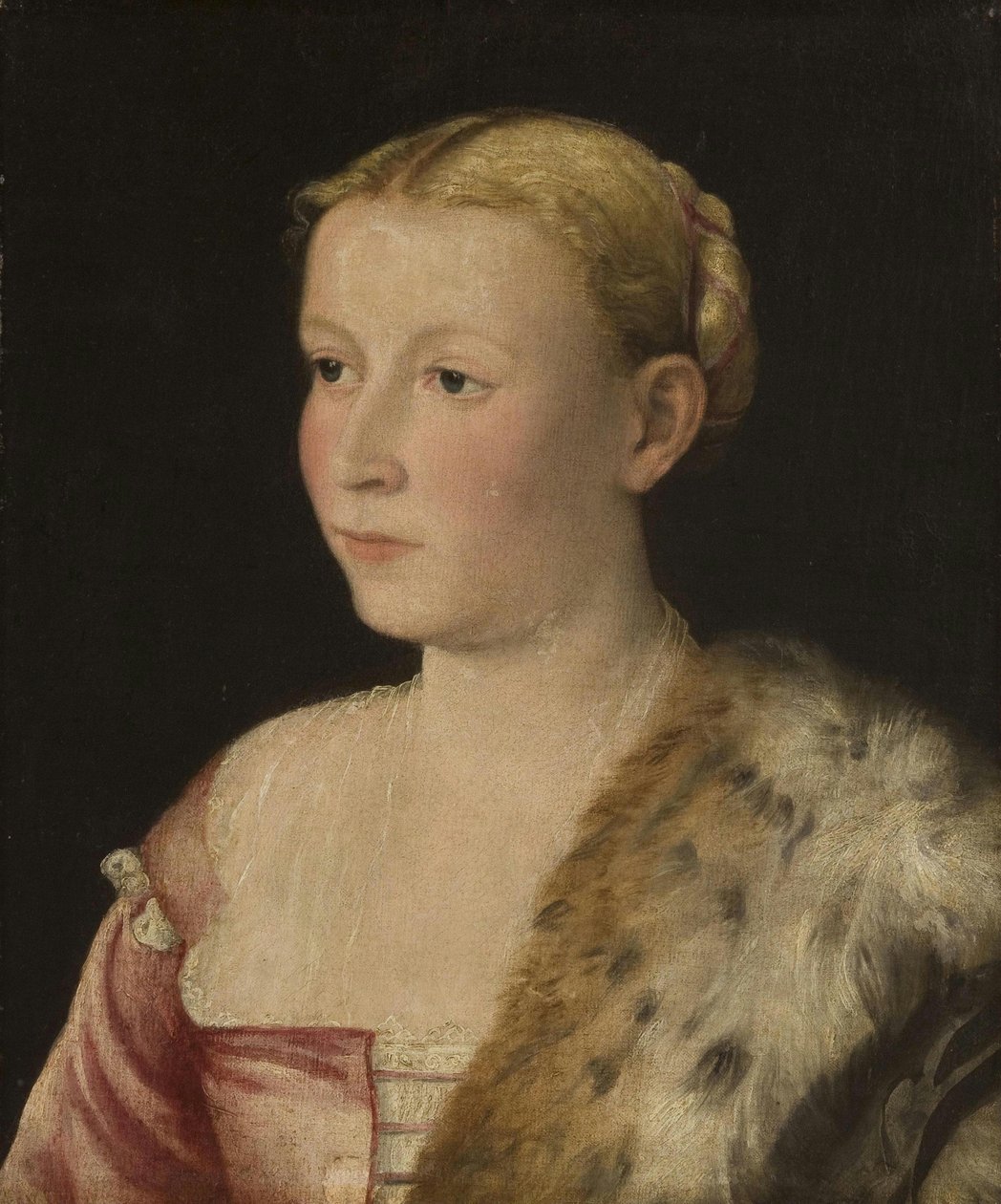 Actief Venetië, Italiaans - Portret van een dame, ca. 1550, Cat. 226 door Paolo Veronese