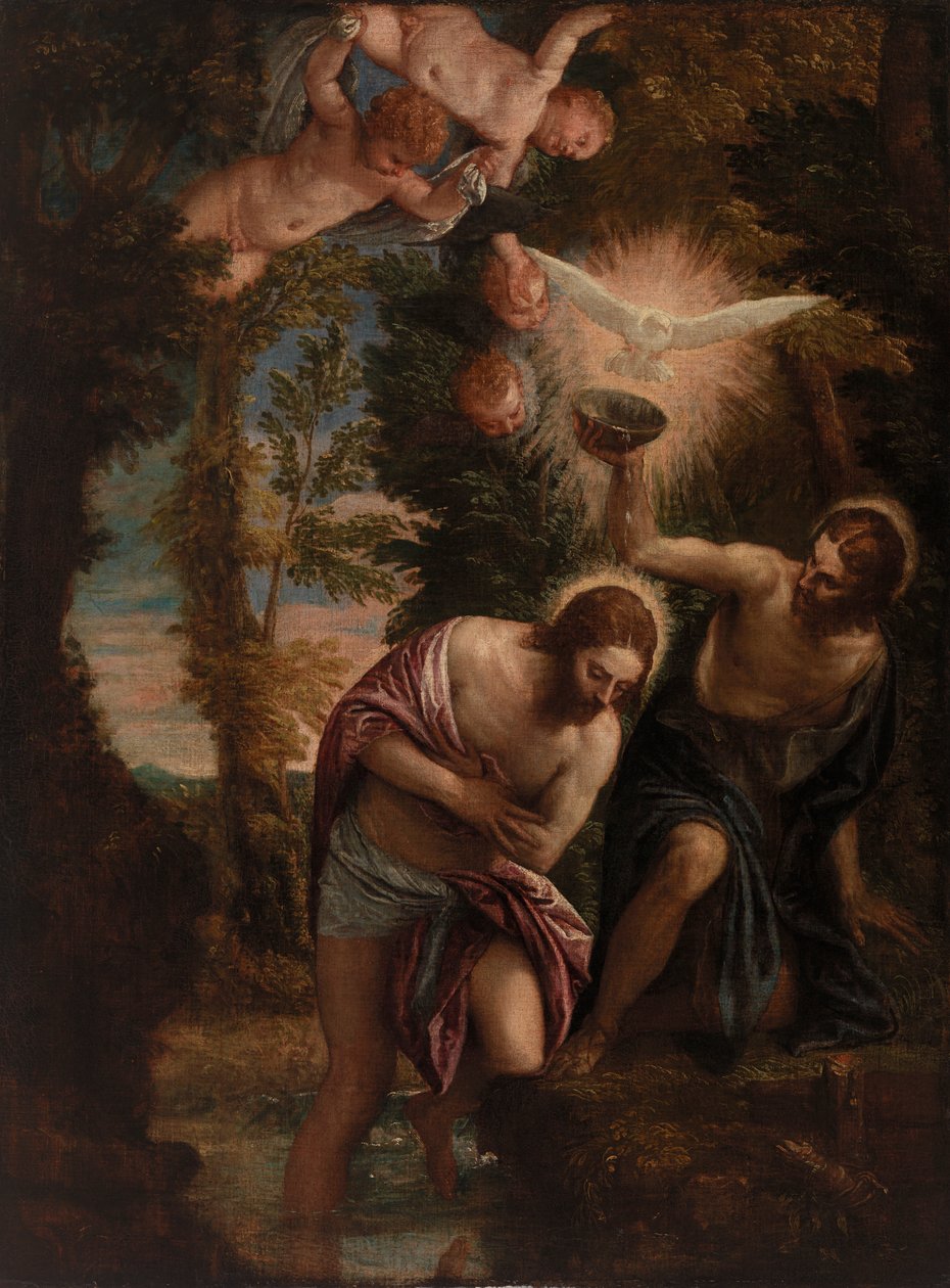 Doop van Christus door Paolo Veronese
