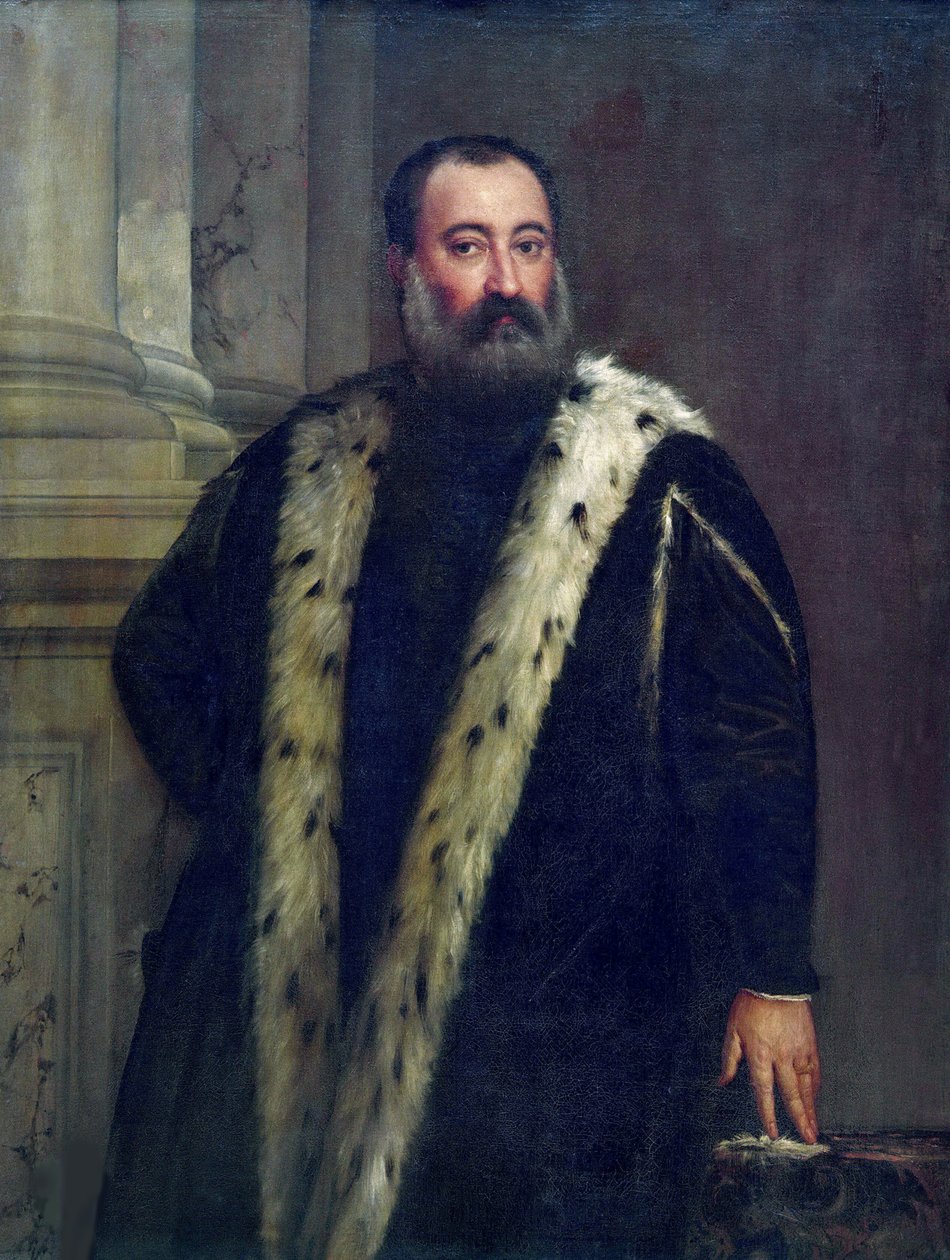 Portret van procureur Alessandro Contarini door Paolo Veronese