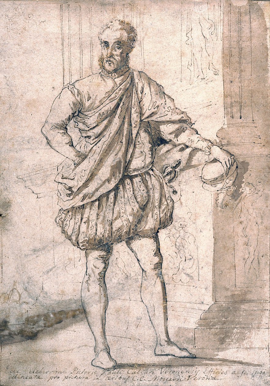 Portret van een edelman door Paolo Veronese