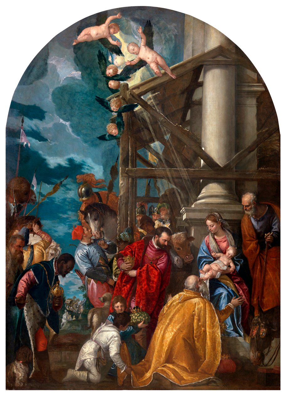 De Aanbidding der Wijzen door Paolo Veronese