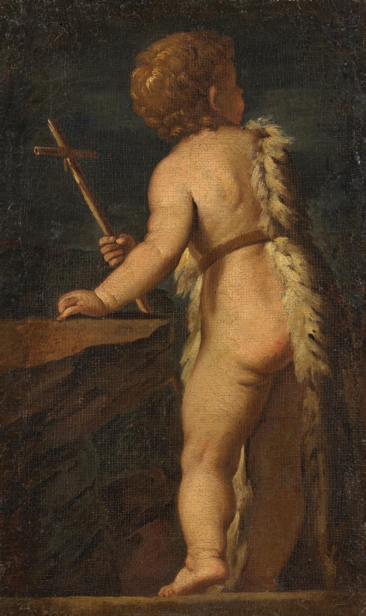 Der Heilige Johannes der Täufer als Kind door Paolo Veronese
