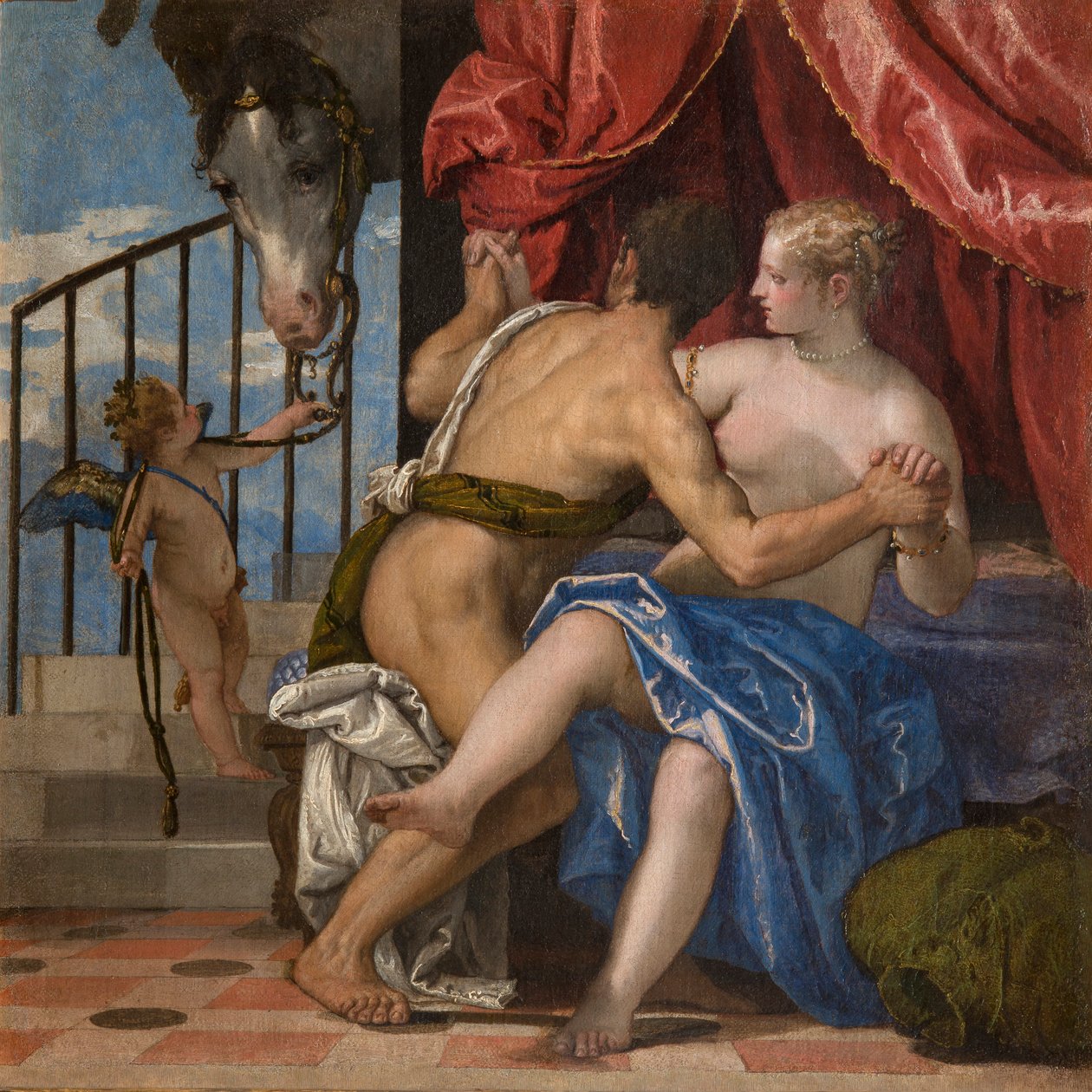 Venus en Mars door Paolo Veronese