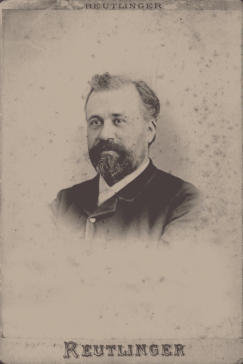 Portret van de componist Henri Maréchal door Paris . Photo studio Reutlinger