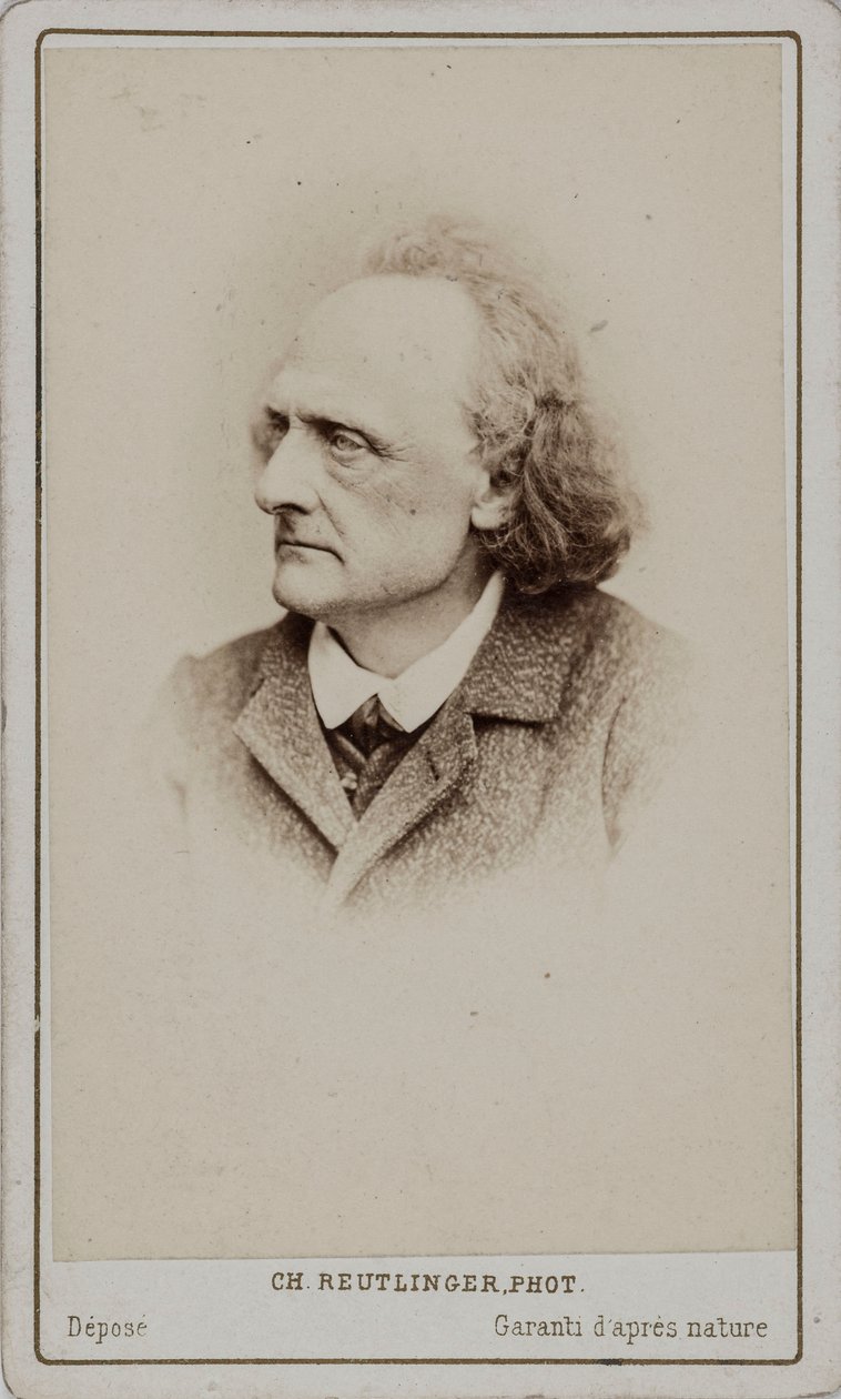 Portret van de pianist en componist Henry Litolff door Paris . Photo studio Reutlinger