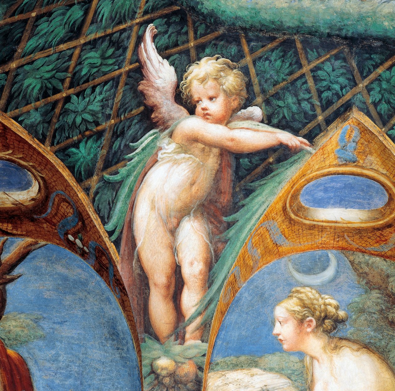 Cherub en Diana