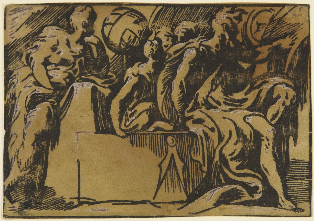 Die Astronomie door Parmigianino