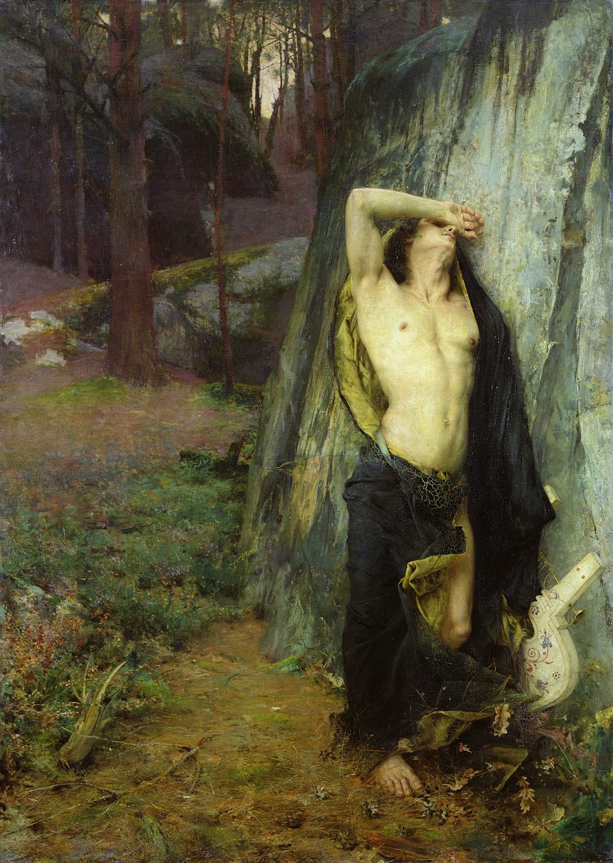 De Dood van Orpheus door Pascal Adolphe Jean Dagnan Bouveret
