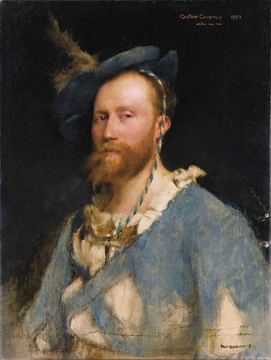Portret van de kunstenaar Gustave Courtois 1852-1923 door Pascal Adolphe Jean Dagnan Bouveret