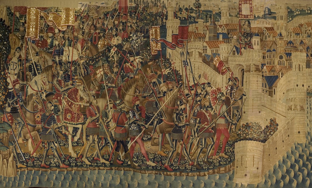 De Pastrana Tapijten, vervaardigd in Tournai, waarschijnlijk uit de werkplaats van Passchier Grenier, ca. 1471 - 1475 door Pasquier (workshop of) Grenier