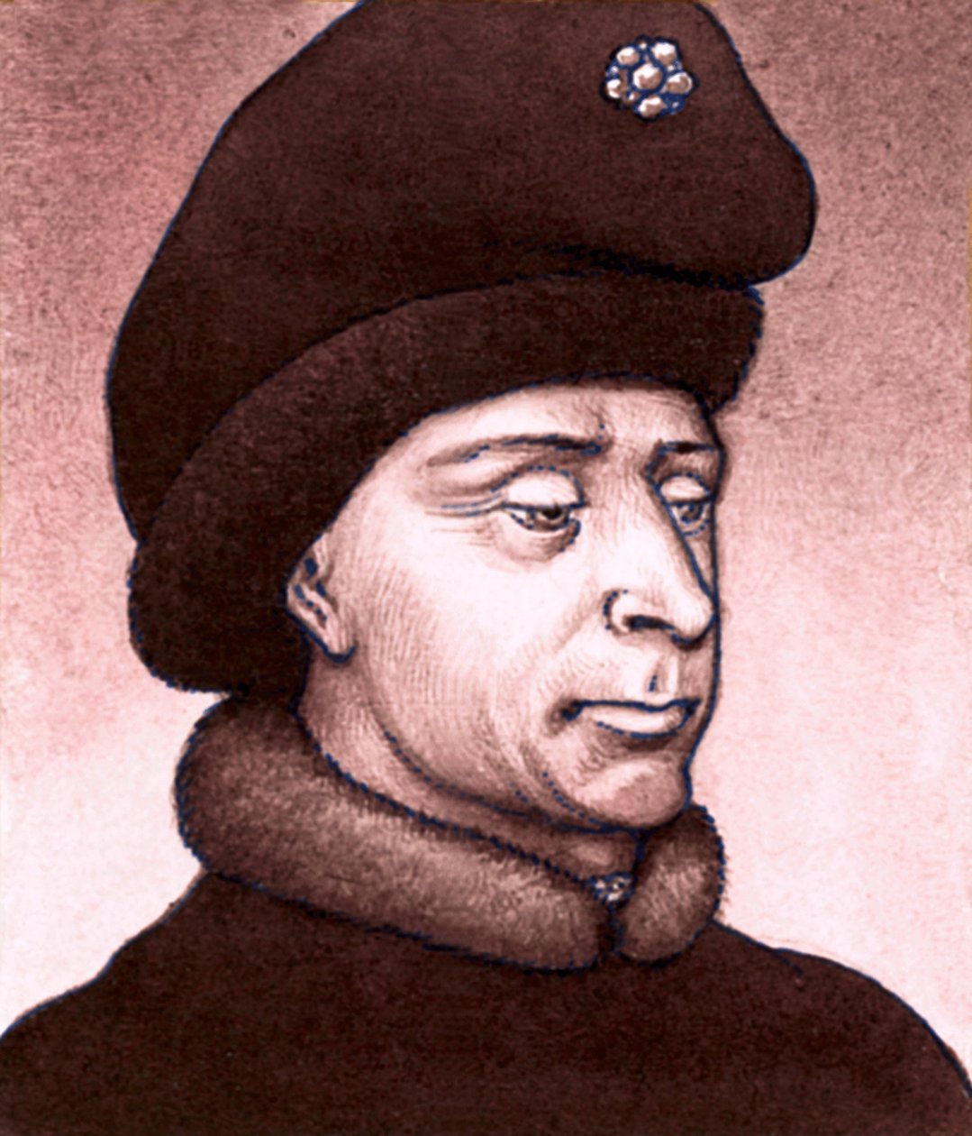 Jan zonder Vrees, hertog van Bourgondië door Pat (1907 95) Nicolle