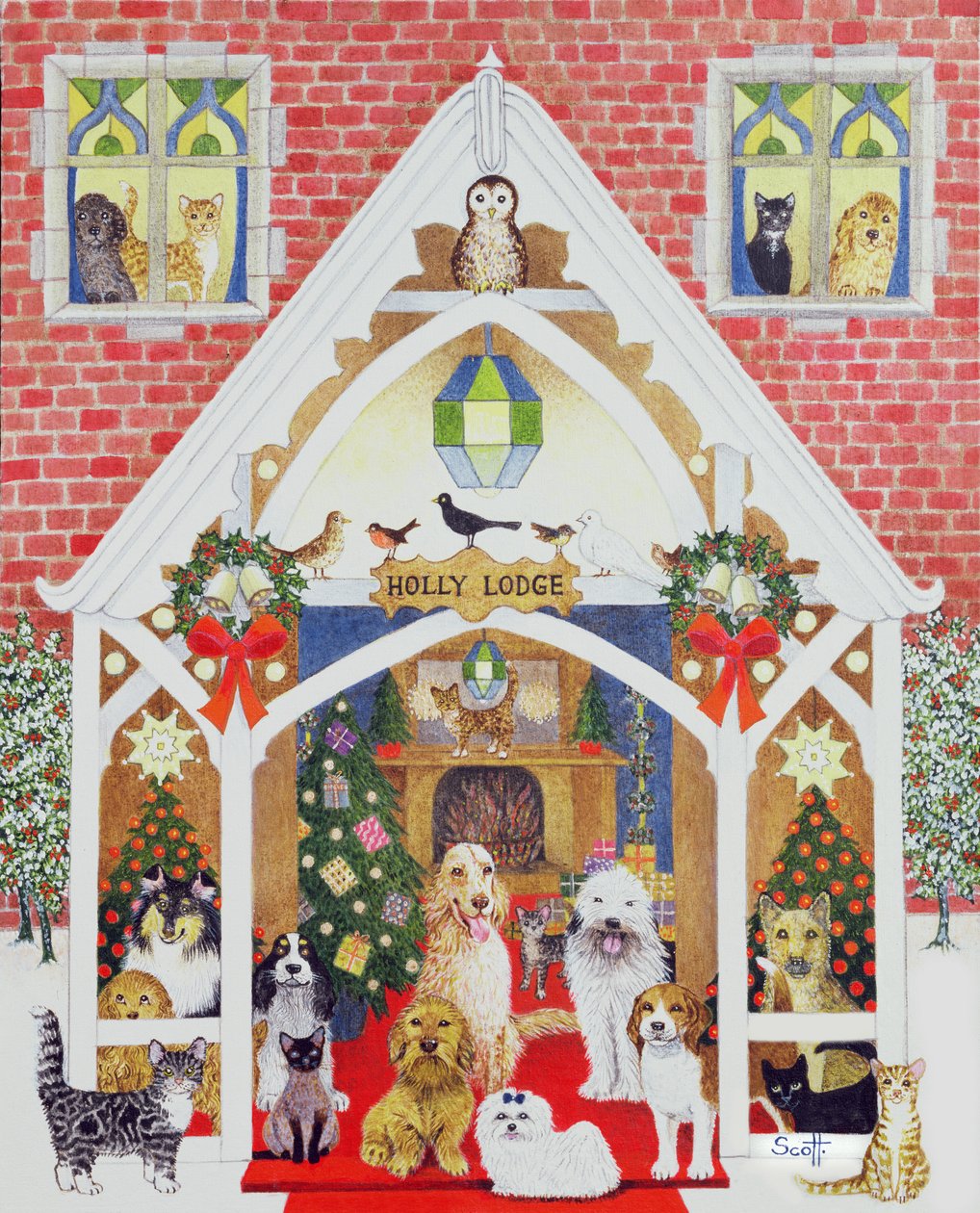 Liefs van Holly Lodge door Pat Scott