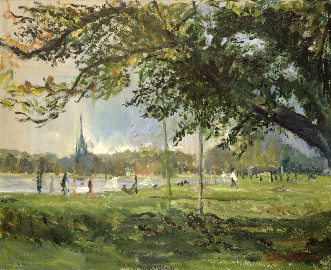 Einde van de Zomer, 1994 door Patricia Espir