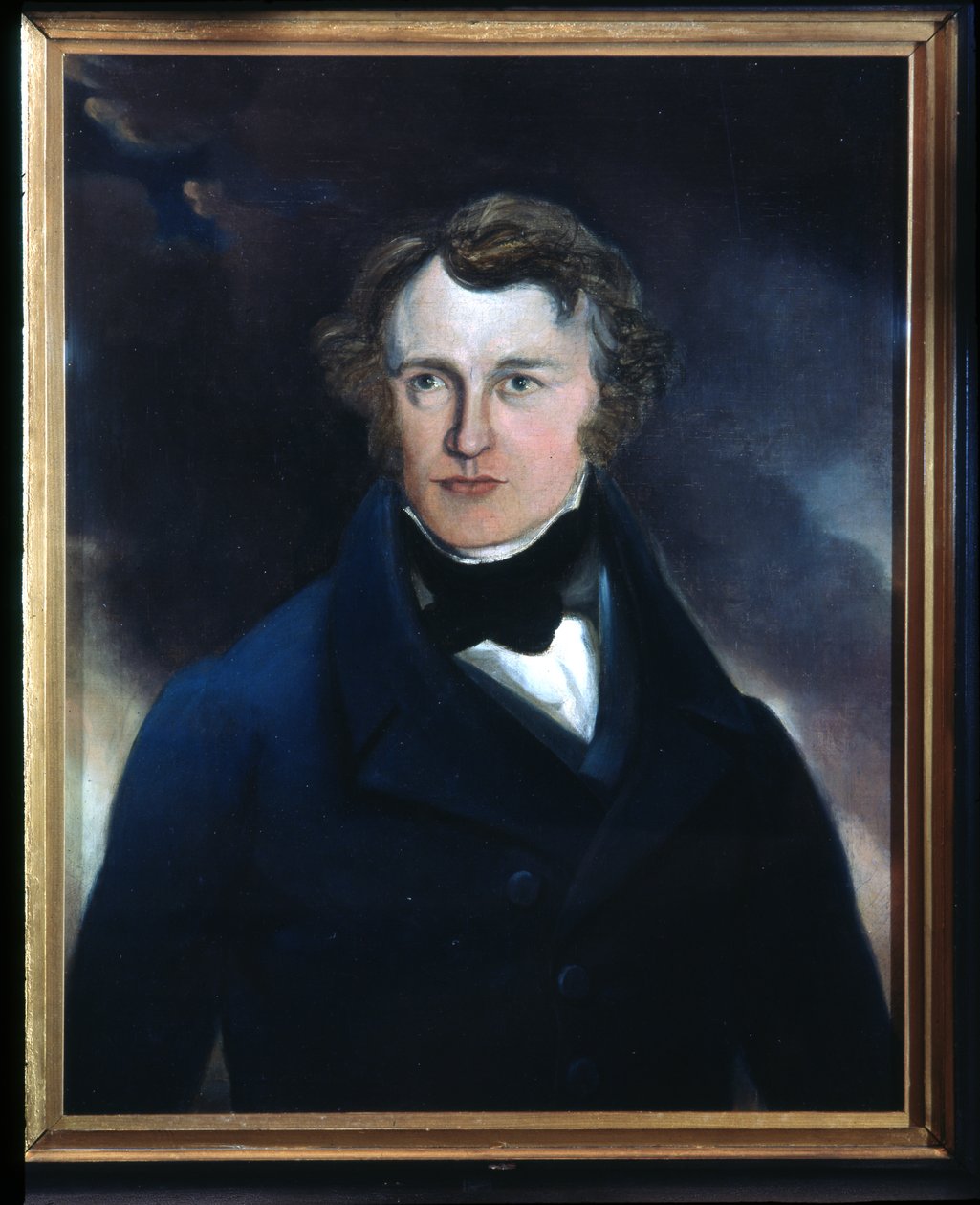John Brown, ca. 1835 - 1839 (olieverf op doek) door Patrick Branwell Bronte