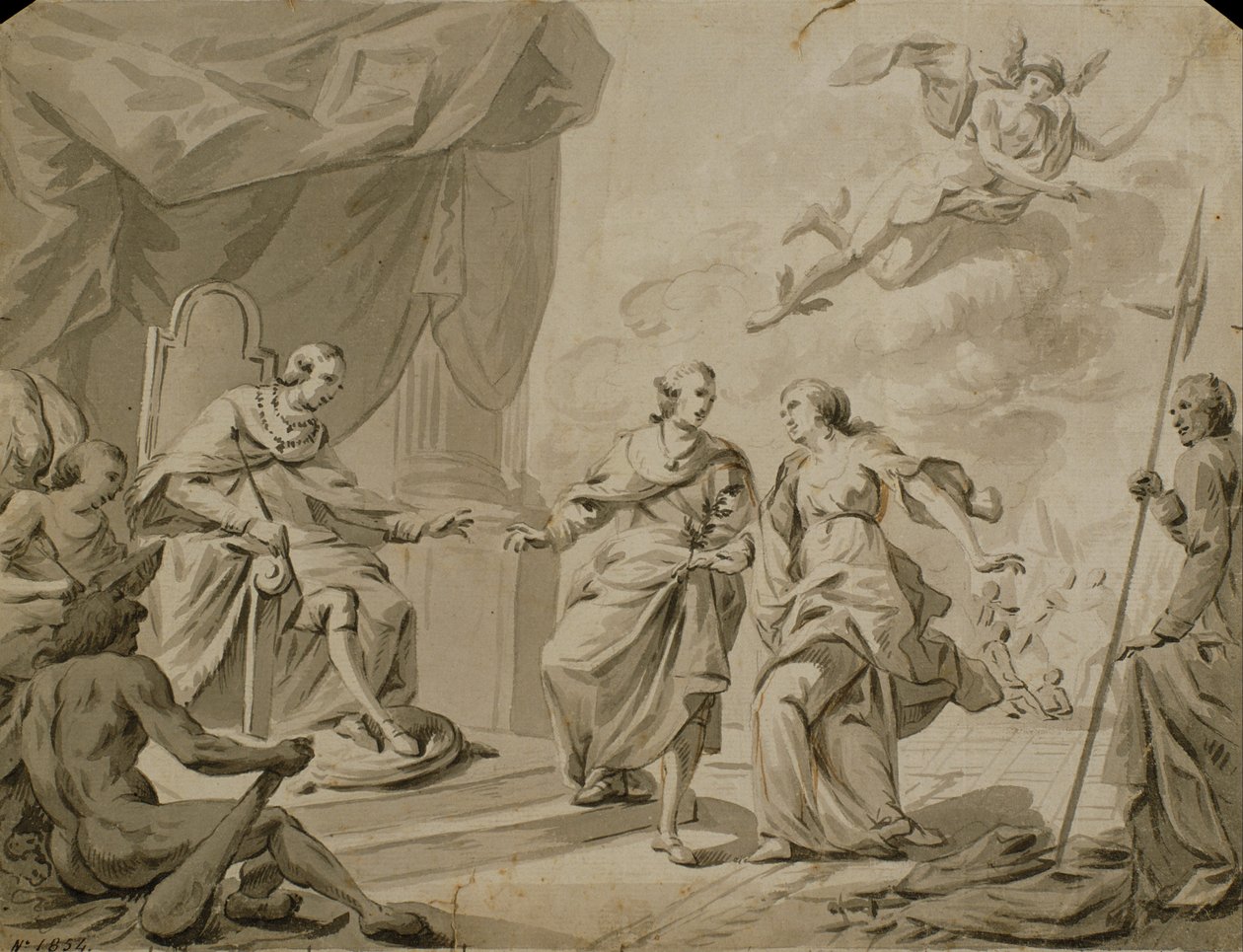 Allegorie van de Vrede van Basel door Pau Montaña Cantó