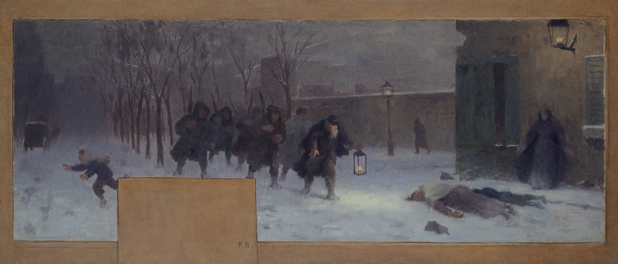 De Zoektocht naar de Gewonden door Paul Albert Baudouin