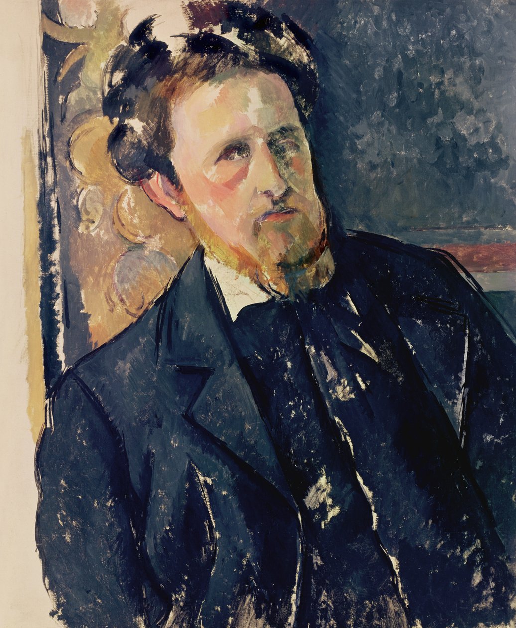 Portret van Joachim Gasquet (1873-1921) 1896-97 door Paul Cézanne