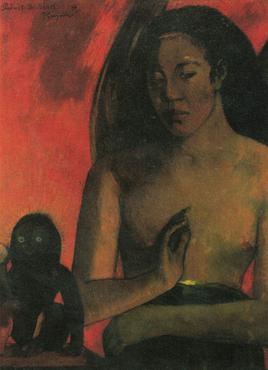 Barbaarse gedichten door Paul Gauguin