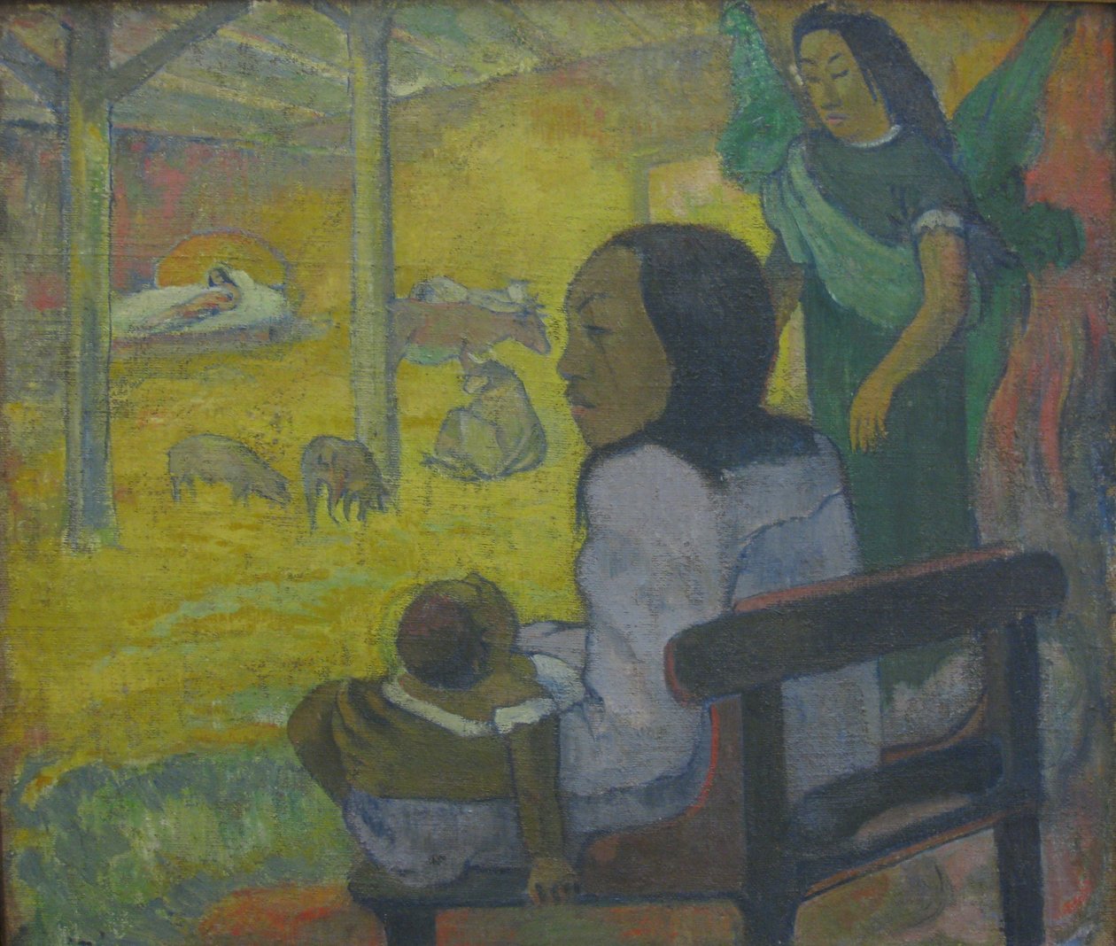 Zuigeling door Paul Gauguin