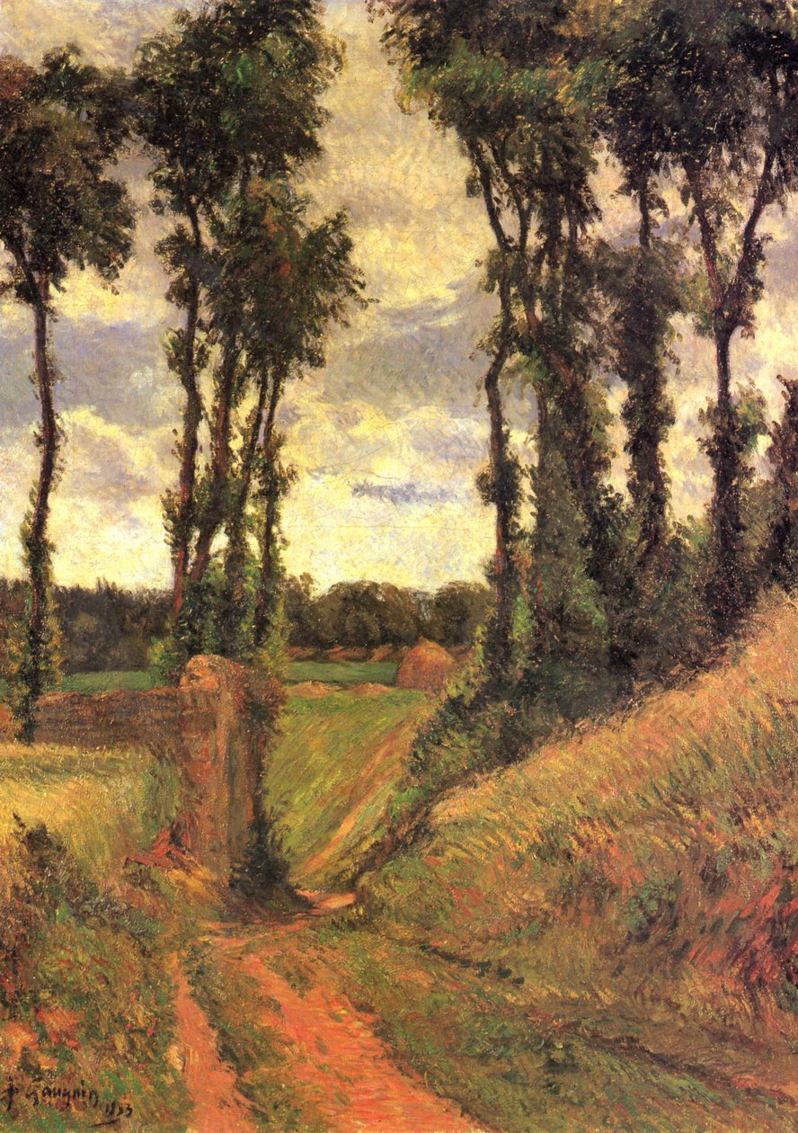 Populieren door Paul Gauguin