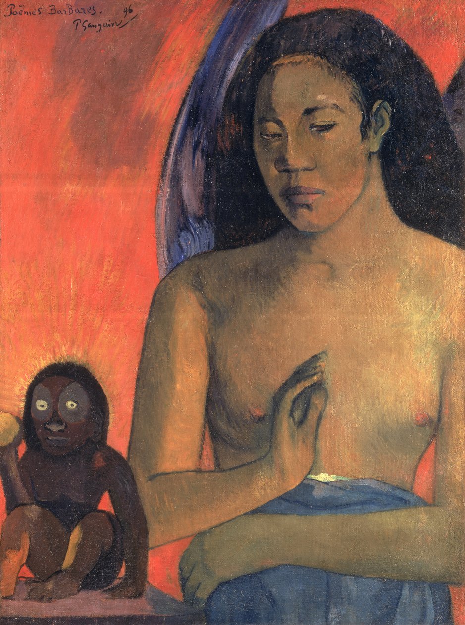 Wilde gedichten, 1896 door Paul Gauguin