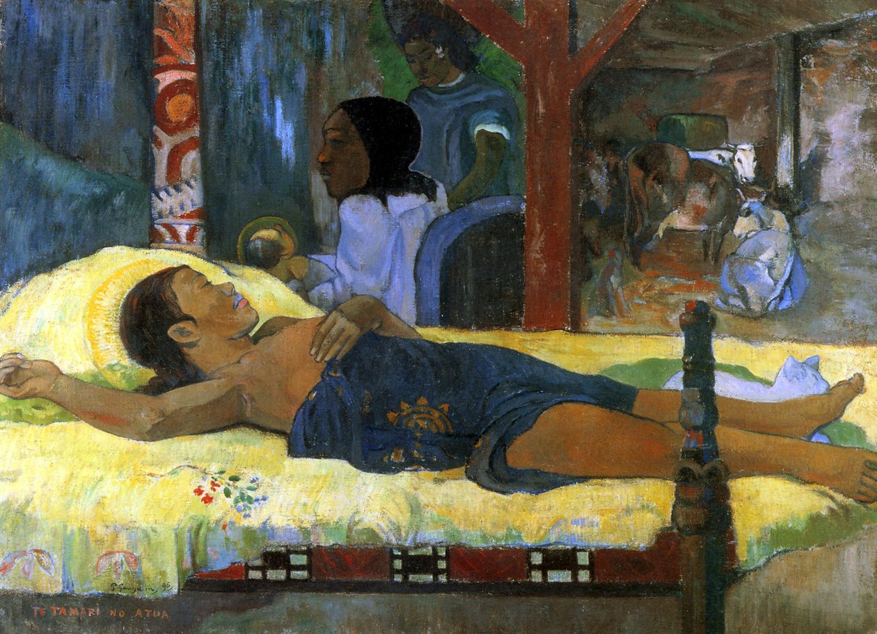 De Geboorte van Christus, 1896 door Paul Gauguin