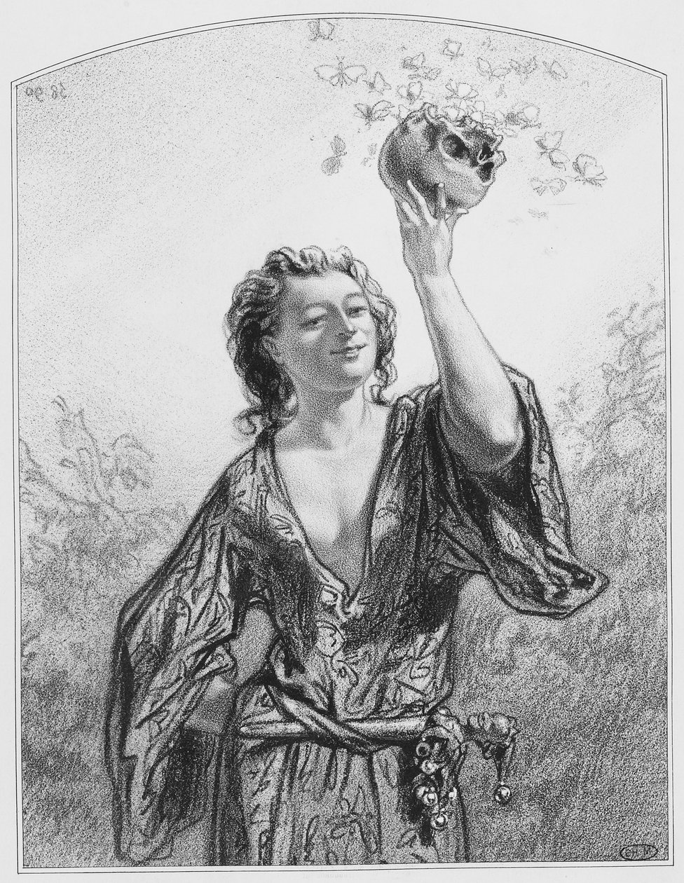 Toqués, toqués, Plaat 1 uit Les Toquades, 1858 door Paul Gavarni