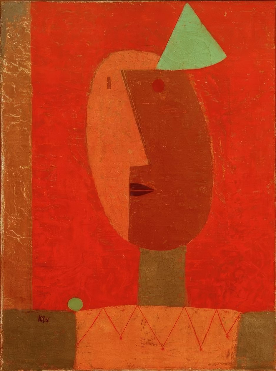 Clown door Paul Klee