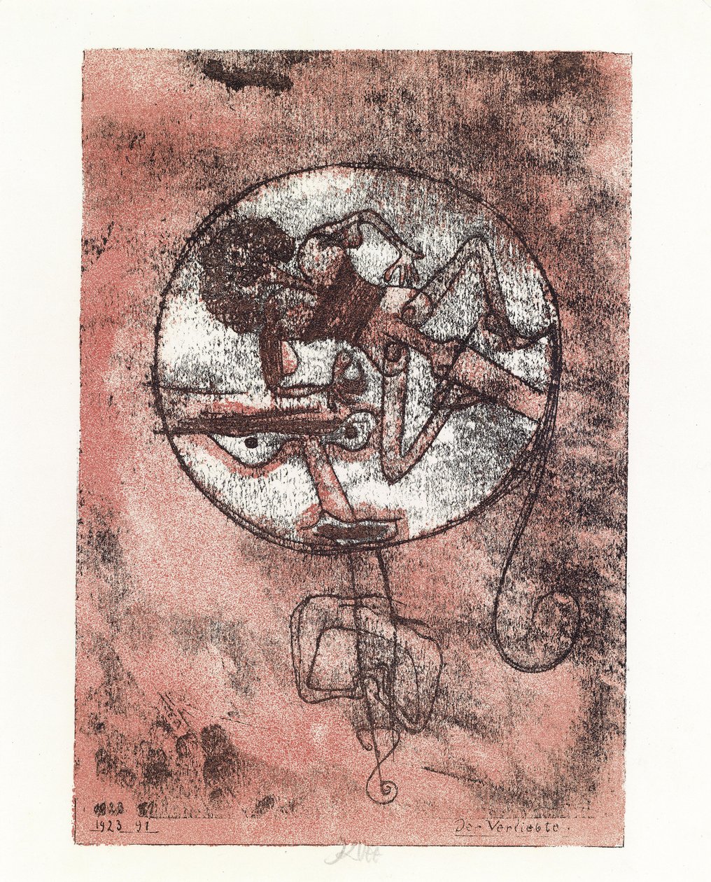 De verliefde door Paul Klee