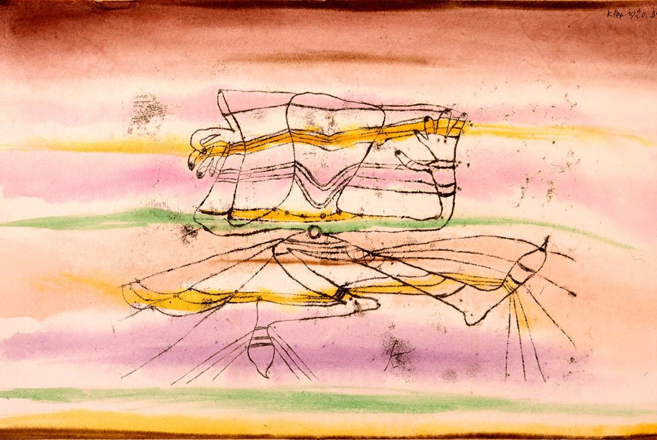 Sluiersdans door Paul Klee