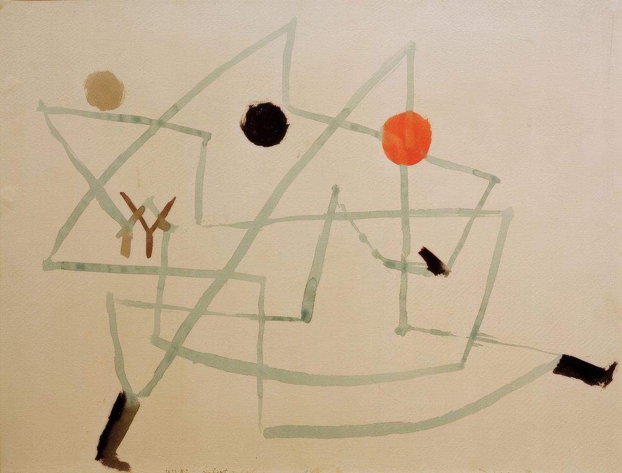Betoverd en gehaast door Paul Klee