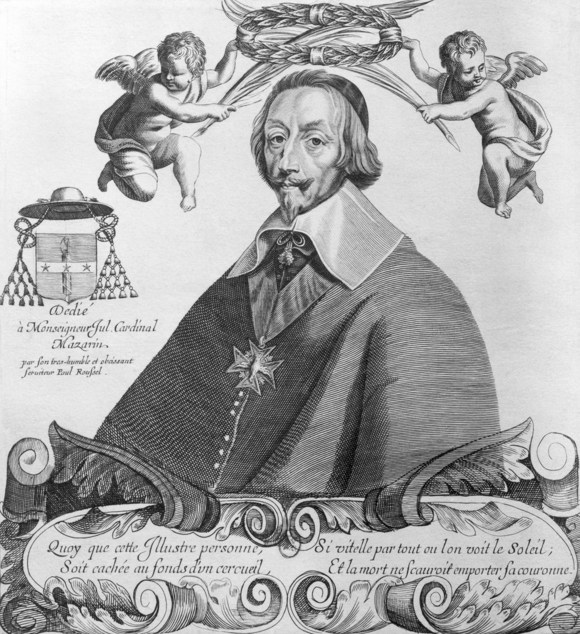 Portret van kardinaal de Richelieu (1585-1642) door Paul Marie Roussel