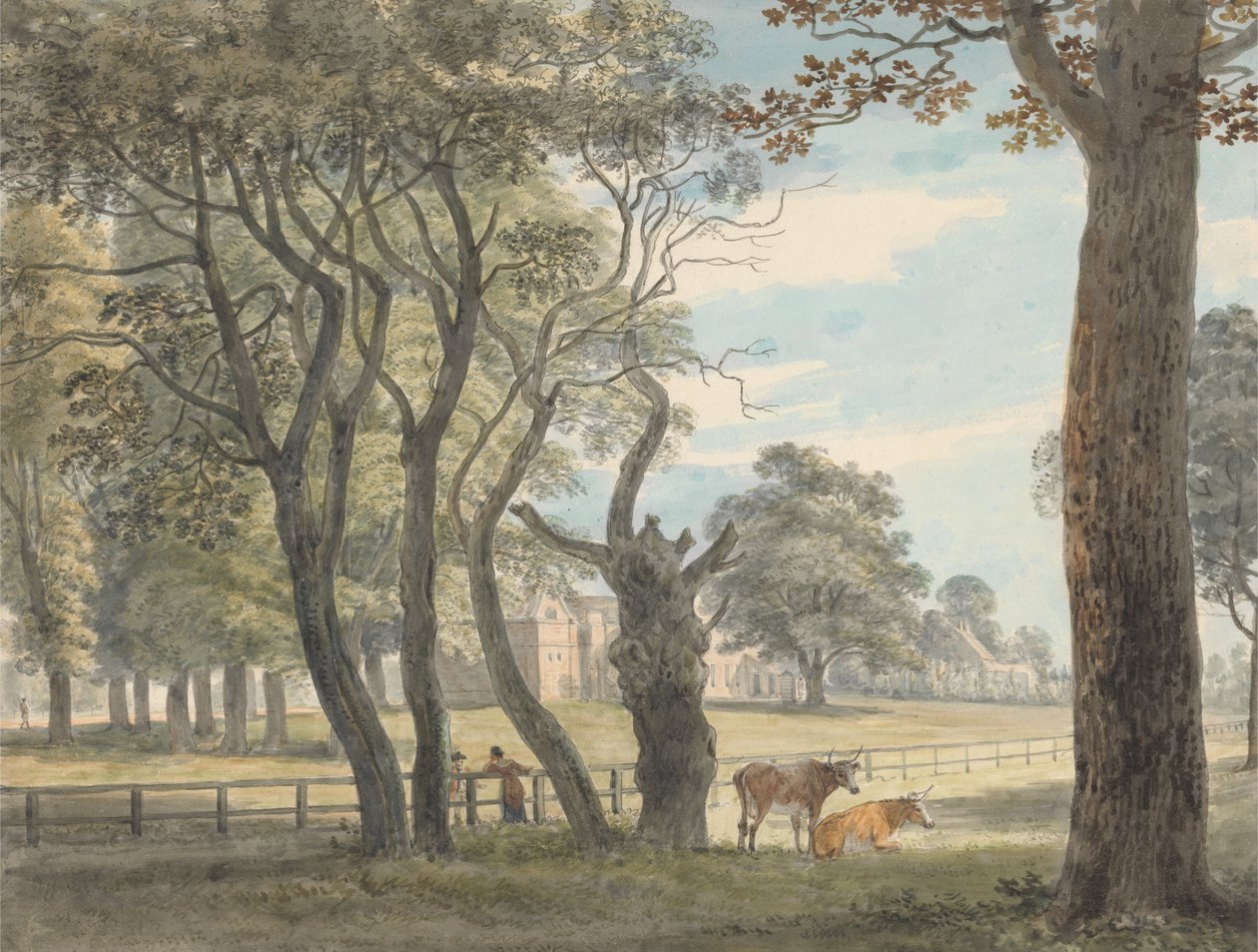 Het Kruitmagazijn, Hyde Park door Paul Sandby